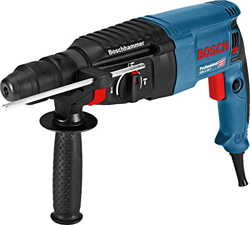 Bosch Professional GBH 2-26 F - Martillo perforador combinado (2,7 J, máx. hormigón 26 mm, portabrocas SDS plus + cilíndrico, en maletín) en oferta