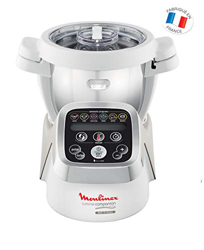 Moulinex HF802AA1 Robot cocina con 6 programas automáticos, 4,5 L de capacidad 6 personas, 12 velocidades y temperatura de 30º a 130º, función de mant precio