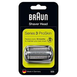 Braun Series 3 32S - Cabezal de Recambio para Afeitadora Eléctrica Hombre, Plata precio