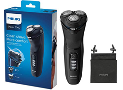 Philips Serie 3000 S3233/52 - Afeitadora eléctrica, cabezales pivotantes y flexibles 5D, cortapatillas desplegable para bigote y patillas, seco o húme en oferta