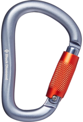 Black Diamond Rocklock Twistlock Carabiner Gray en oferta