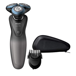 Philips Serie 7000 S7960/17 - Máquina de afeitar con cuhillas confort para la piel sensible, uso en seco/húmedo, 50 min de batería, incluye perfilador precio