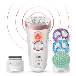 Braun Silk-épil 9 9/990 SkinSpa - Depiladora Mujer, Eléctrica, con Tecnología SensoSmart con 13 Accesorios, Exfoliación, Masaje, Afeitadora, Recortado características