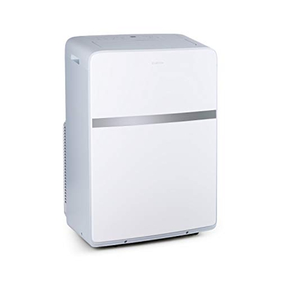 Klarstein Ion Breeze - Aire acondicionado portátil, 9.000 BTU/2,6 kW, Caudal de 410 m³/h, Salas de 26-44 m², 5 modos funcionamiento, 4 niveles de inte