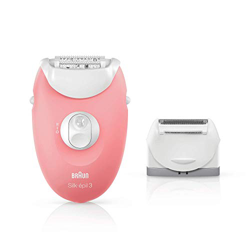 Braun Silk-épil 3 SE 3-440 - Principiantes 3 en 1 depilación, depiladora mujer, rasuradora, blanco/rosa precio