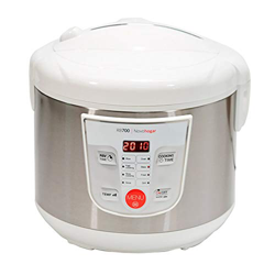 Novohogar Robot de Cocina Multifunción, Programable 24H. Cubeta Antiadherente 5L; 10 Comensales. Recetario, Pantalla Digital, 8 Menús, 8 Programas Aut precio