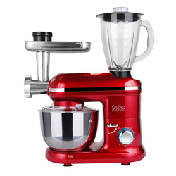 DALLAS PRO - Robot de cocina multifunción (1500 W, cuenco 5,5 L), color rojo precio