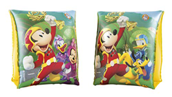 Bestway 91002, Manguitos Hinchables Disney Mickey Mouse Y Los Superpilotos, 23x15 cm, colores surtido características