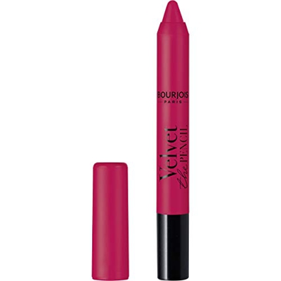 Bourjois Velvet The Pencil - Pintalabios Tono 13 Framboise Griffée, 3g