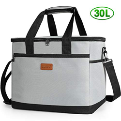 Kollea Bolsa Térmica Plegable de Gran Capacidad 30L, Caja de Comida Portátil Impermeable Mantener Caliente y Frio,Bolsa de Almuerzo para Picnic Famili en oferta