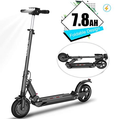 magicelec Patinete Eléctricoplegable, 350 W Eléctrico Scooter, Ruedas antirreventón Tubeless de 8,5", hasta 30 km/h, MAX Load 120kg para Corta Distanc