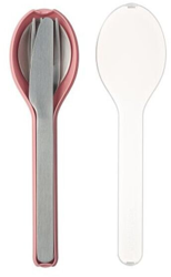 Rosti Mepal Ellipse Cutlery Set 3 pcs Nordic Pink características