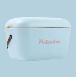 Nevera portátil Retro Vintage PolarBox (Azul Celeste) en oferta