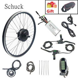 Schuck Kit de conversión de Bicicleta eléctrica,36V 500W Precursor Motor, Kit de conversión de Motor de Bicicleta E-Bike de 27.5 Pulgadas Pantalla LCD características