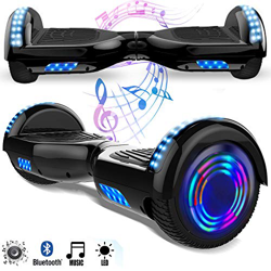 Magic Vida 6.5´´ Patinete Eléctrico Bluetooth Scooter Monopatín Auto-Equilibrio Patín (Negro) precio