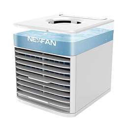 Mini Enfriador de Aire, NEXFAN Mini Acondicionador de Aire Móvil, 4 en 1 Climatizador Evaporativo Frio Ventilador Humidificador Purificador de Aire, L en oferta