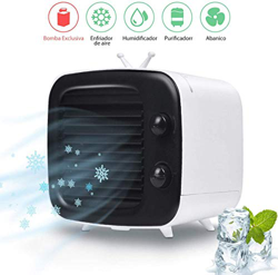 Enfriador de aire, aire acondicionado tipo mini TV, tanque de agua independiente sin fugas de agua, perilla de viento ajustable Nuevo humidificador de precio