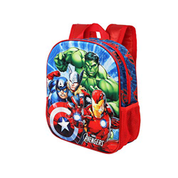 Karactermania Los Vengadores Group - Mochila 3D Pequeña, Multicolor características