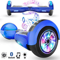 Magic Vida 6.5´´ Patinete Eléctrico Bluetooth Scooter Monopatín LED Atractivo(Camuflaje Rosa) precio