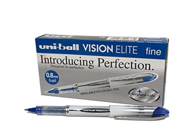 Uni-ball UB-200 - Vision Elite, 12 unidades, Azul