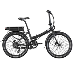 Legend Siena Bicicleta Eléctrica Plegable Urbana Smart eBike Ruedas de 24 Pulgadas, Frenos de Disco Hidráulicos, Batería Ion 36V (Batería Sanyo-Panaso precio