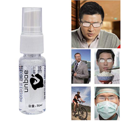 Borstu Anti Fog Spray Defogger portátil Agente de desempañador de Estado sólido Limpiador de Gafas antivaho para Lentes de Vidrio, Gafas de natación G precio