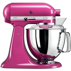 KitchenAid Artisan - Robot de cocina (4,8 L, Rosa, palanca, 220 RPM, 1,454 m, AC) características