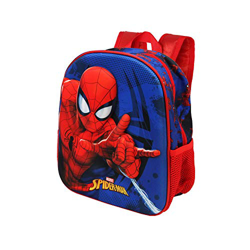 Karactermania Spiderman Crawler - Mochila 3D Pequeña, Multicolor características