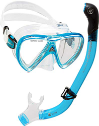 Cressi Ikarus & Orion Kits máscara Tubo, Adultos Unisex, Transparent/Translucent Light Blue, Un tamaño precio