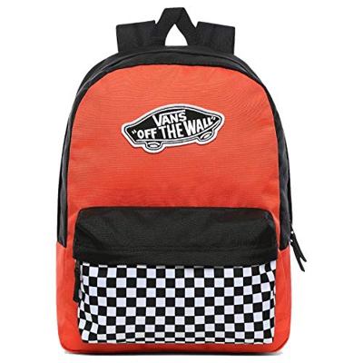 Vans Realm Mochila, Paprika-Damkerboard, OS