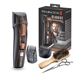 Remington MB4045 - Kit Recortador de Barba, 5 Accesorios y Barbero, Inalámbrico, Litio, Lavable, Negro y Marrón precio