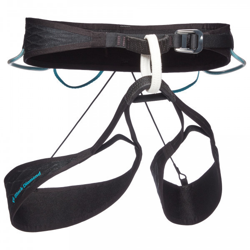 Black Diamond Women's Airnet Harness L Black / Aqua Verde características