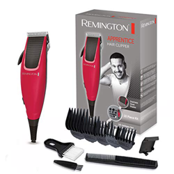 Remington HC5018 Apprentice - Kit Máquina de Cortar Pelo y 10 Piezas, Cortapelos con Cuchillas Acero Inoxidable, Rojo precio