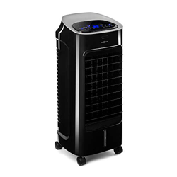 Oneconcept Coolster - Climatizador evaporativo, Enfriador de Aire, Ventilador, ionizador, humidificador de Aire, 4 en 1, 65 W, Tanque 4 L, Temporizado en oferta