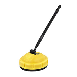 Cepillo giratorio para Karcher K, limpiador de alta presión con mango largo, para entrada, patio con mango largo, para pavimento, puerta de garaje, he precio