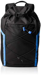 PUMA AT Shift Backpack Mochilla, Mujeres, Black-Blue Glimmer, OSFA en oferta