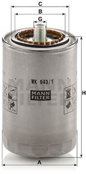 Mann Filter W 6014 precio