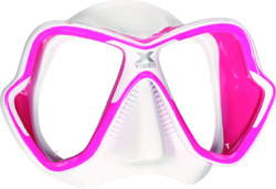 Mares X-Vision LiquidSkin - Máscara de buceo, weiß/pink/weiß precio