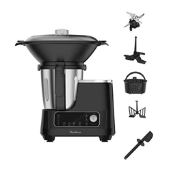 Moulinex HF4568 Click Chef Robot de Cocina con función de cocción, Negro características