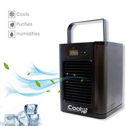 BEST DIRECT Cool HP Visto en TV Mini Acondicionador de Aire Fresco Ventilador de 3 velocidades Filtro de Aire Humidificador con Tanque de Agua 500ml p características