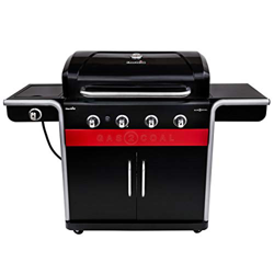 Char-Broil Gas2Coal® Barbacoa híbrida 440: Barbacoa de Gas y carbón de Cuatro quemadores, Acabado en Negro. precio