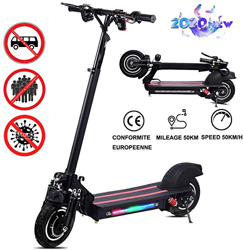 Patinete Eléctrico Plegable,Patinete Eléctrico Adulto,Scooter Eléctrico con 10“ Neumáticos Todoterreno,22Ah - Velocidad máxima 35Km / h - 45km/h - Cer precio