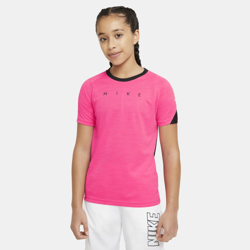 Nike Dri-FIT Academy Camiseta de fútbol de manga corta con estampado - Niño/a - Rosa características