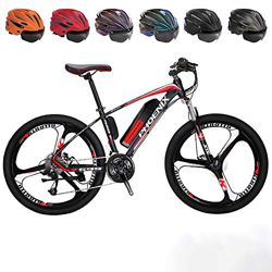 COKECO Bicicleta Eléctrica Plegables,Asistencia Eléctrica De 26 Pulgadas Batería De Litio De 250W36V 10AH Bicicleta Ciclomotor Todoterreno De 27 Veloc características