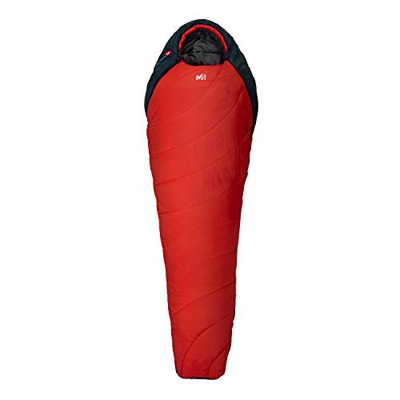 Millet Baikal 1100 Reg Saco de Dormir Momia, Unisex-Adult, Rouge Fire, D