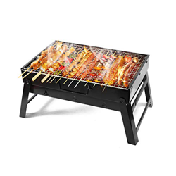 Kono Barbacoa de Carbón Portátil Parrilla Barbacoa Plegables para Cocinar Camping Senderismo Picnics (para 3-5 Personas) en oferta