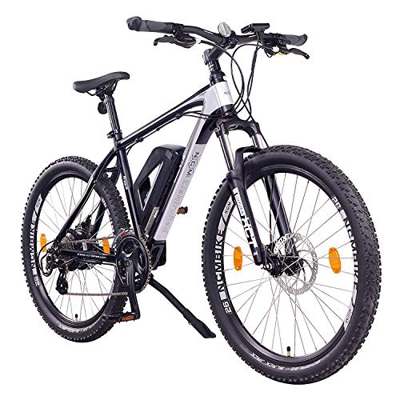 NCM Prague Bicicleta eléctrica de montaña, 250W, Batería 36V 13Ah 468Wh (Negro 26")