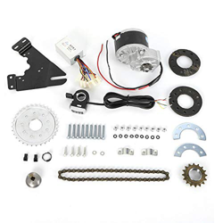 Kit de conversión de bicicleta eléctrica Ebike de 250 W Rueda trasera de 24 V motor trasero giro / aceleración del pulgar (el kit de pulgar) características