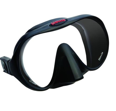 Hollis M-1 Frameless - máscara sola lente negro - M 1 - 205-4500-07