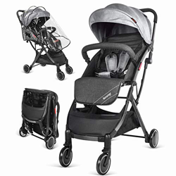 Silla de paseo de bebe Compacta y Ligera Cochecito para Viaje Plegable Carritos de Bebe 3 años Sillas de paseo en oferta